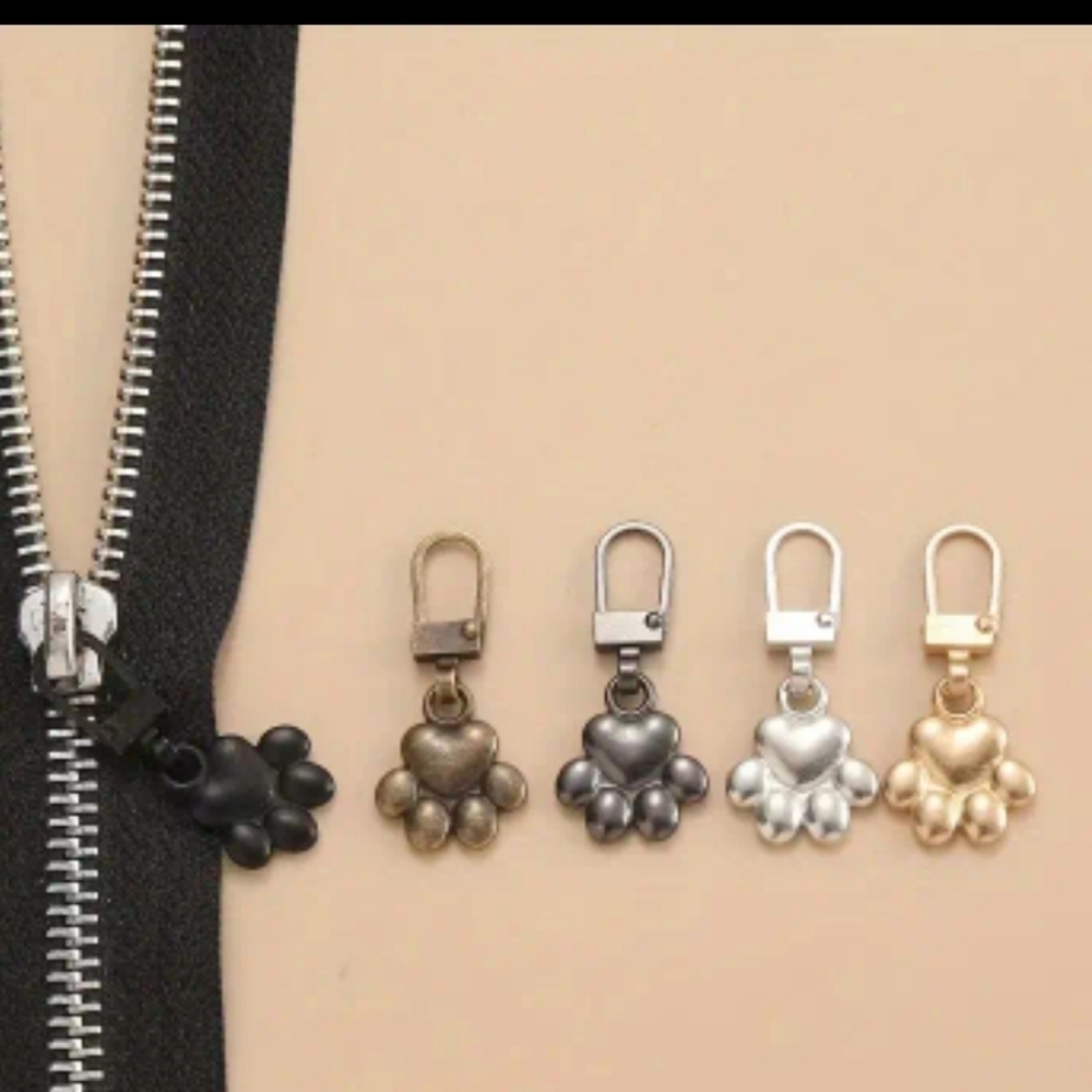 Zipper pull replacement for bags, wallets, jackets 5 colors to choose fr… Pick 2